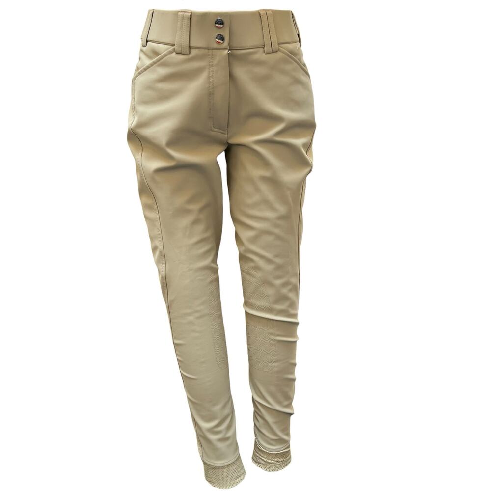 Ariat Pro Series Tri Factor Grip Tan Riding Breeches NWT Women’s 24L IceFil